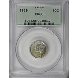 1939 10C PR66 PCGS