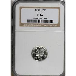 1939 10C PR67 NGC