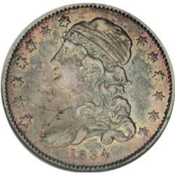 1834 25C XF45 NGC