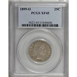 1899-O 25C XF45 PCGS