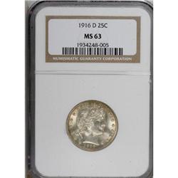 1916-D 25C MS63 NGC
