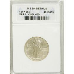 1917 25C Type One MS60 ANACS