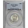 Image 1 : 1917 25C Type Two MS64 PCGS