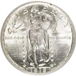 1918 25C MS64 PCGS