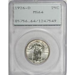 1926-D 25C MS64 PCGS