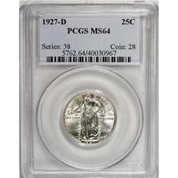 1927-D 25C MS64 PCGS