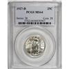 Image 1 : 1927-D 25C MS64 PCGS