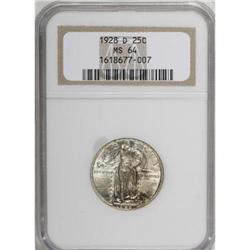 1928-D 25C MS64 NGC