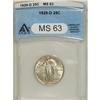 Image 1 : 1929-D 25C MS63 ANACS