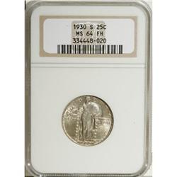 1930-S 25C Full Head MS64 NGC
