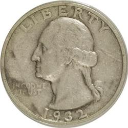 1932-S 25C AU50 ANACS