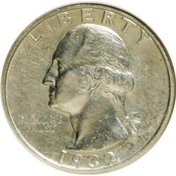 1932-S 25C MS60 ANACS