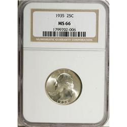 1935 25C MS66 NGC
