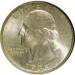 1935 25C MS66 NGC