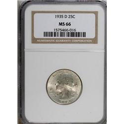 1935-D 25C MS66 NGC
