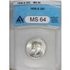 Image 1 : 1936-S 25C MS64 ANACS