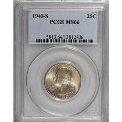 1940-S 25C MS66 PCGS