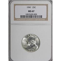 1941 25C MS67 NGC