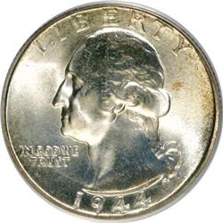 1944-S 25C MS67 PCGS