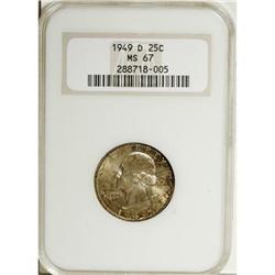 1949-D 25C MS67 NGC