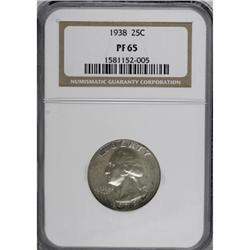 1938 25C PR65 NGC