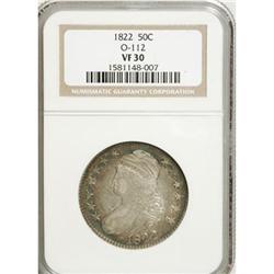 1822 50C VF30 NGC