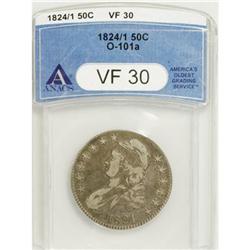 1824/1 50C VF30 ANACS