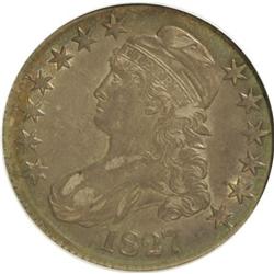 1827 50C Square Base 2 XF45 NGC