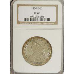 1830 50C Small 0 XF45 NGC