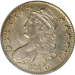1830 50C Small 0 AU50 ANACS