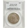 Image 1 : 1830 50C Small 0 AU50 PCGS