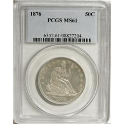 1876 50C MS61 PCGS