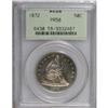 Image 1 : 1872 50C PR58 PCGS