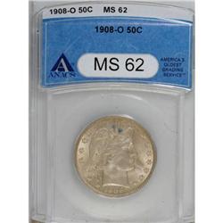 1908-O 50C MS62 ANACS