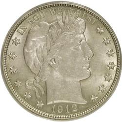 1912-S 50C AU55 ANACS