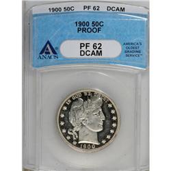 1900 50C Deep Cameo PR62 ANACS