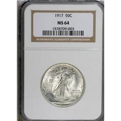 1917 50C MS64 NGC