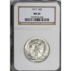1917 50C MS64 NGC