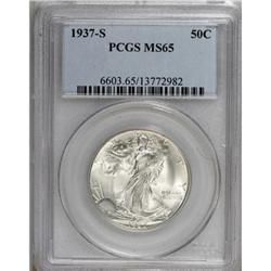 1937-S 50C MS65 PCGS