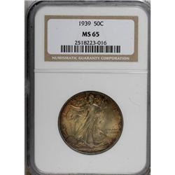 1939 50C MS65 NGC