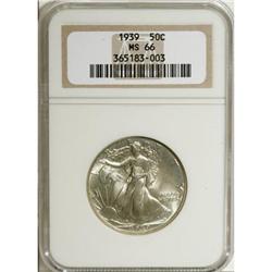 1939 50C MS66 NGC