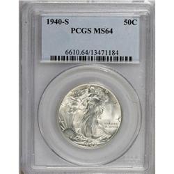 1940-S 50C MS64 PCGS