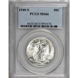 1940-S 50C MS66 PCGS