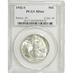 1942-S 50C MS66 PCGS
