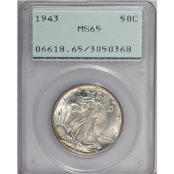 1943 50C MS65 PCGS