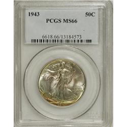 1943 50C MS66 PCGS