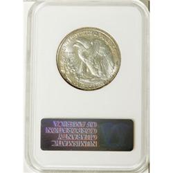 1943-D 50C MS66 NGC