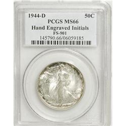 1944-D 50C MS66 PCGS