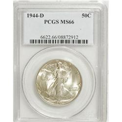 1944-D 50C MS66 PCGS