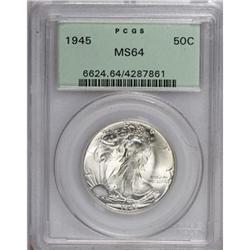 1945 50C MS64 PCGS